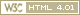 Valid HTML 4.0.1